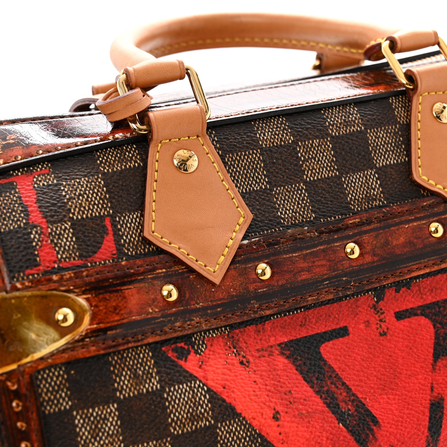 Transformed Damier Ebene Time Trunk Speedy Bandouliere 25 Black