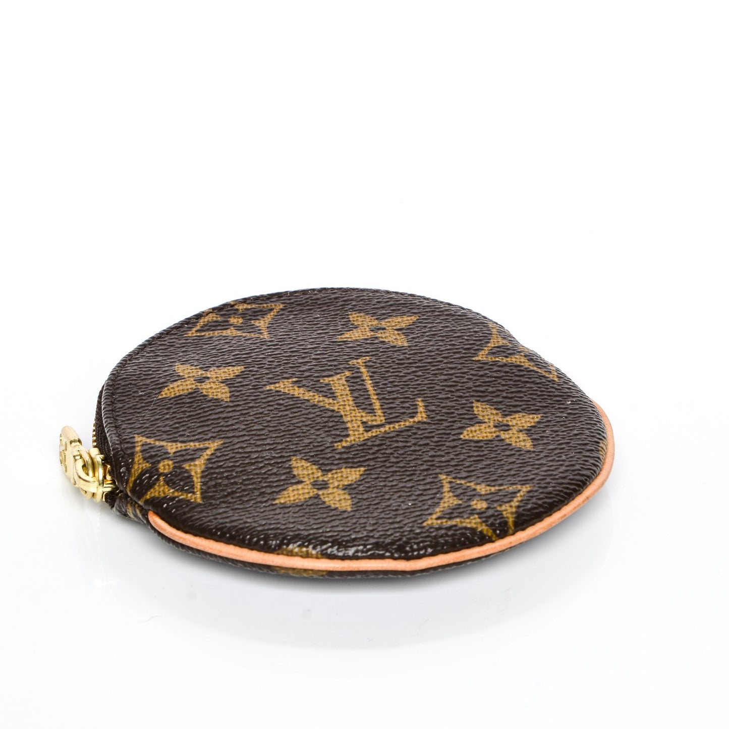Monogram Round Coin Purse