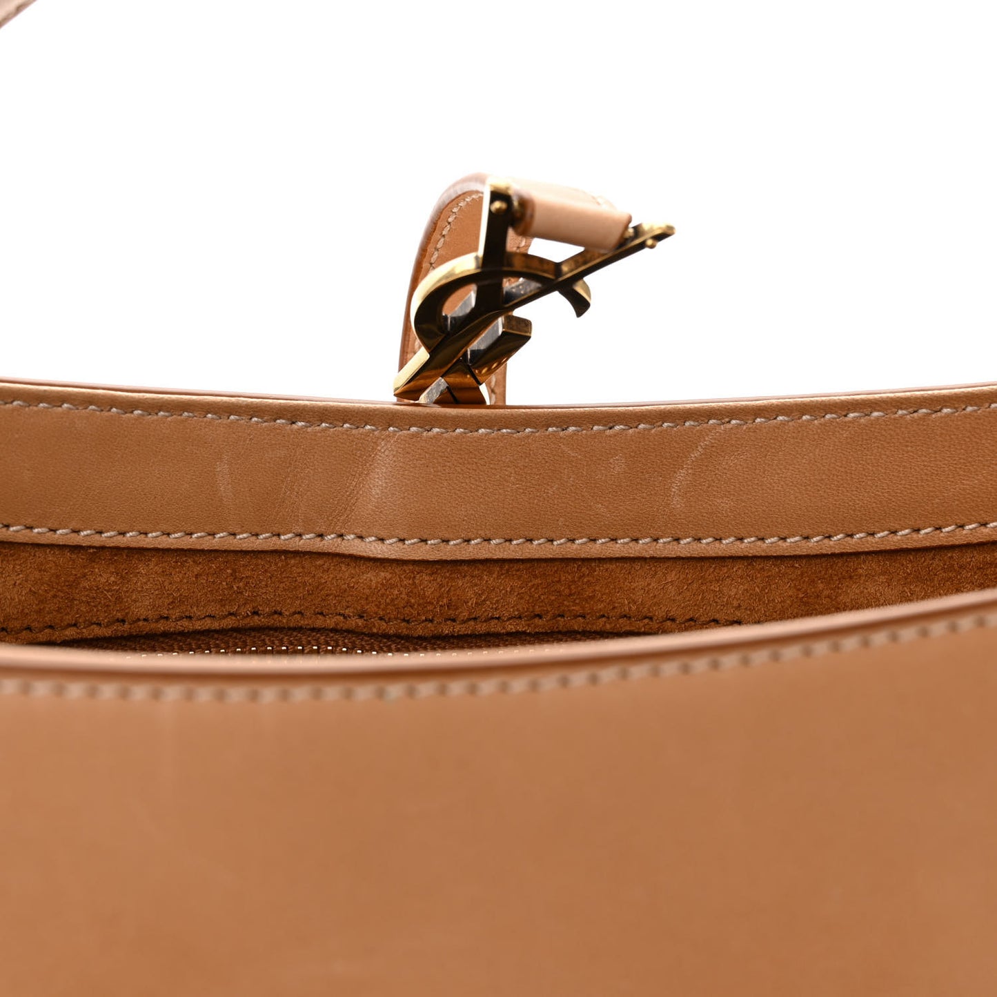 Smooth Calfskin Le 5 A 7 Hobo Brown
