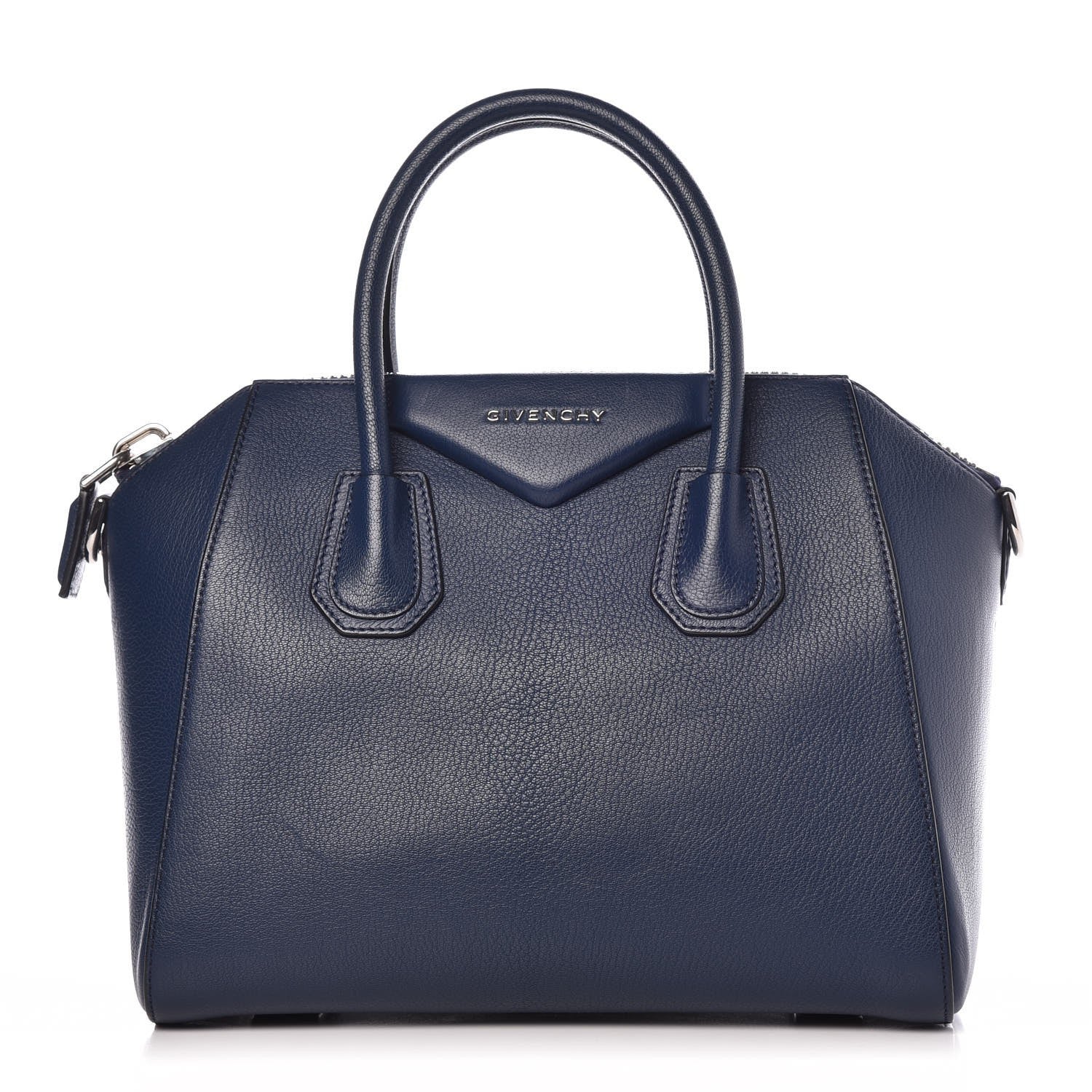 Givenchy Sugar Goatskin Small Antigona Navy 1 of 11