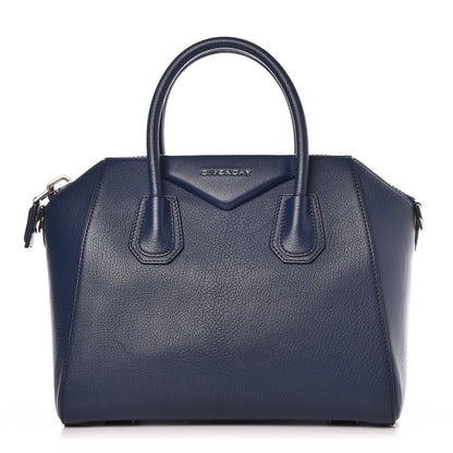 Givenchy Sugar Goatskin Small Antigona Navy 1 of 11
