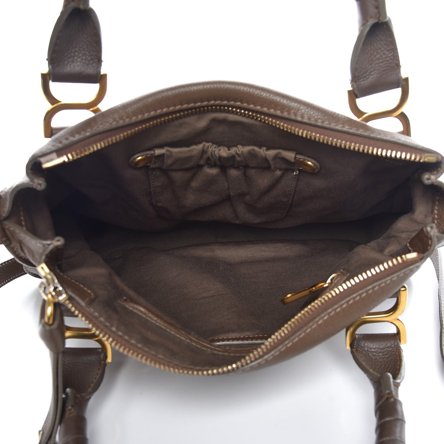 Calfskin Medium Marcie Satchel Seed