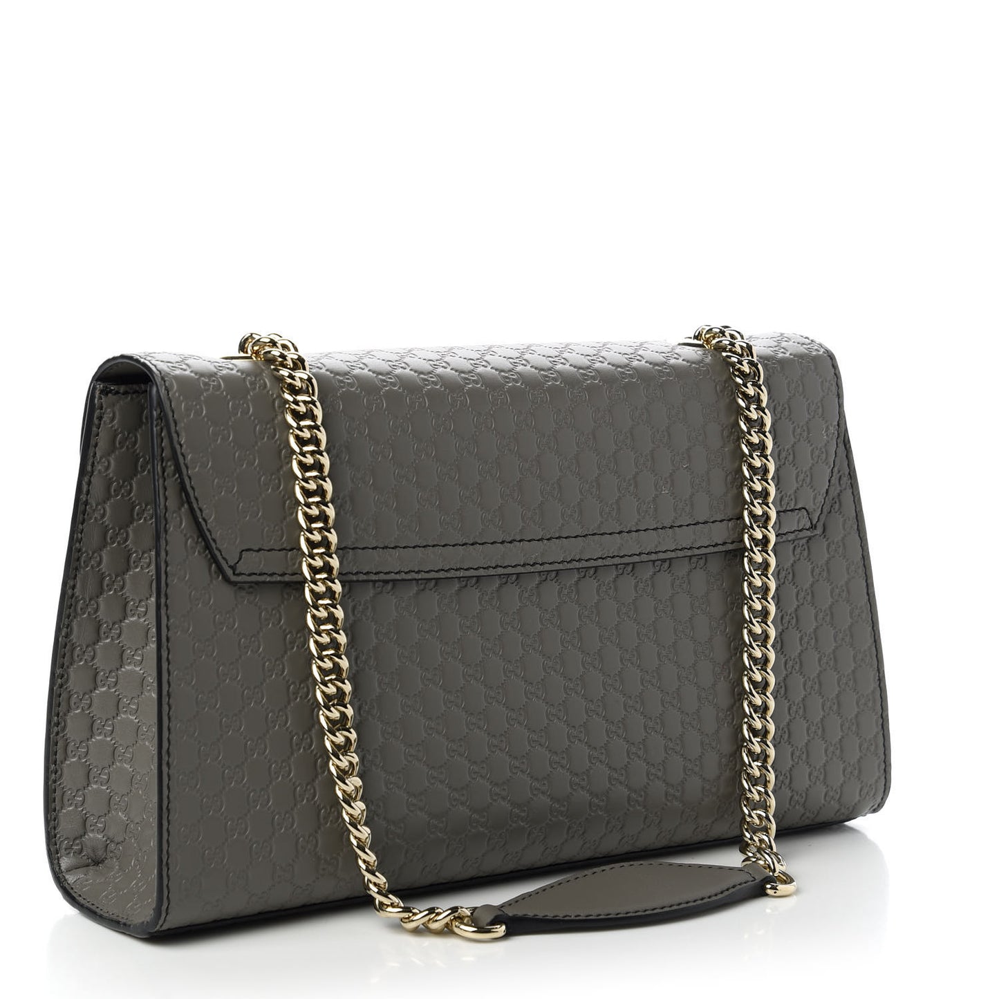 Soft Microguccissima Medium Emily Chain Shoulder Bag Loess