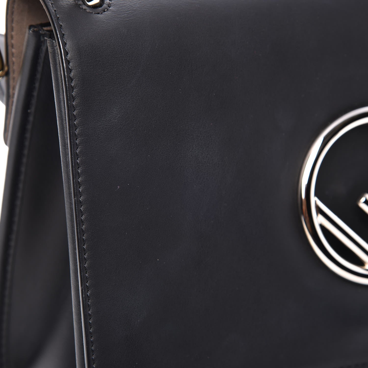 Fendi Vitello Century Opaco F is Fendi Kan I Shoulder Bag Black 15 of 17