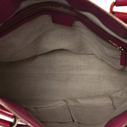 Gucci Vernice Naplack Small Soho Top Handle Satchel Uniform Red 5 of 11