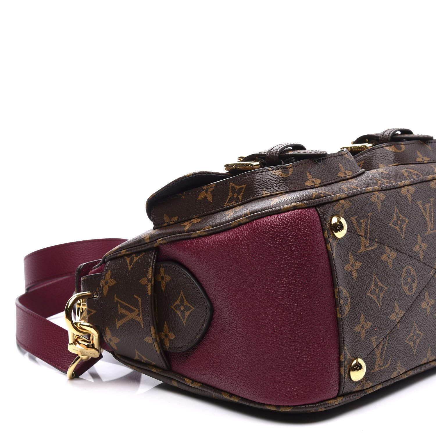 Louis Vuitton Monogram Manhattan NM Raisin 7 of 10