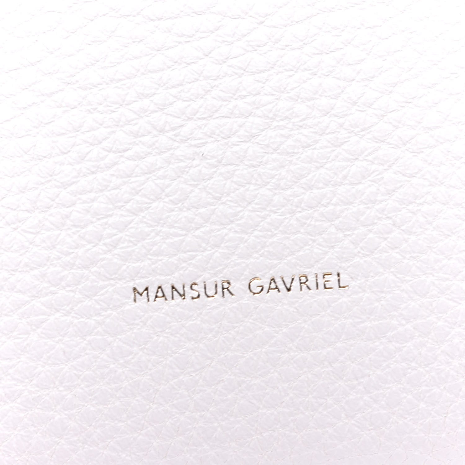 Mansur Gavriel Tumbled Calfskin Large Sun Bag White 6 of 10