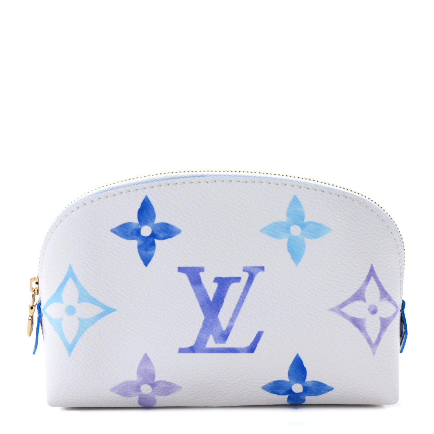 Monogram Giant By The Pool Cosmetic Pouch PM Blue
