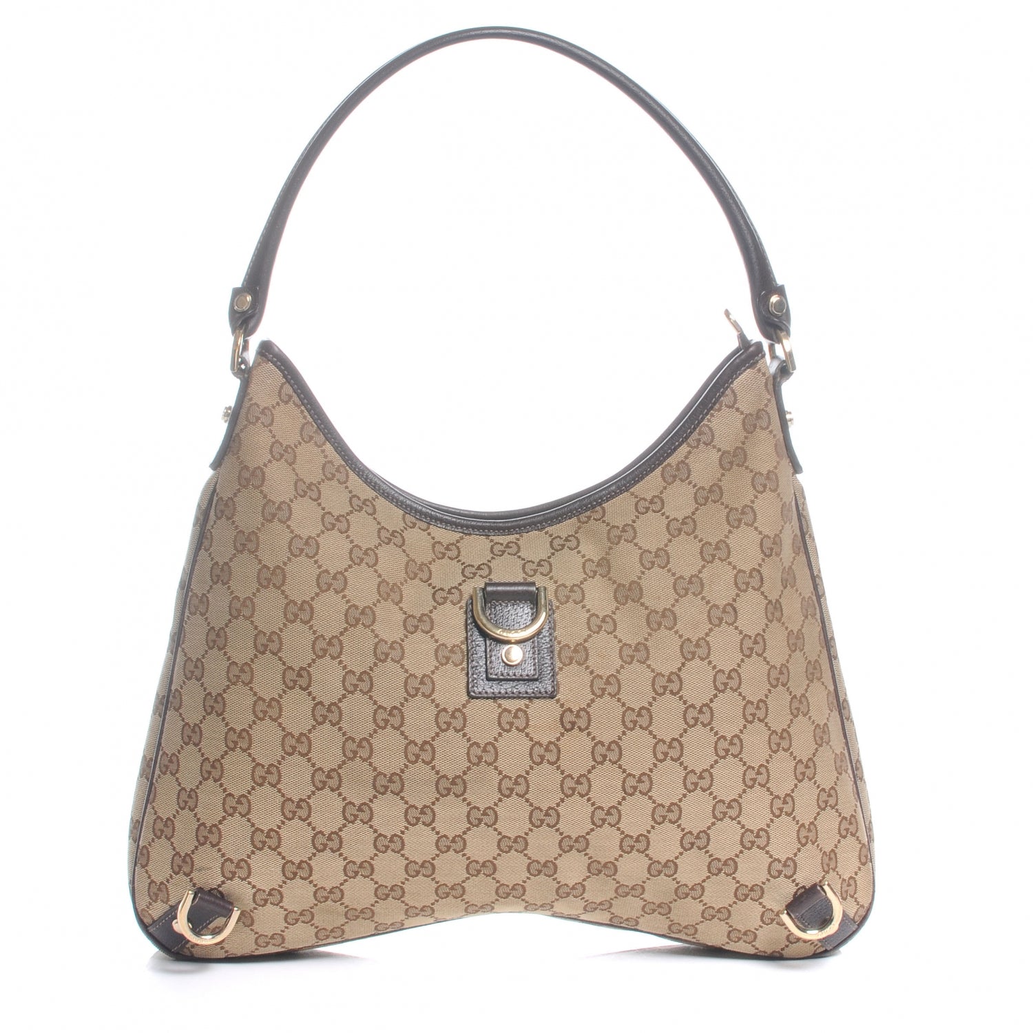 Gucci Monogram Abbey Hobo Ebony 1 of 7