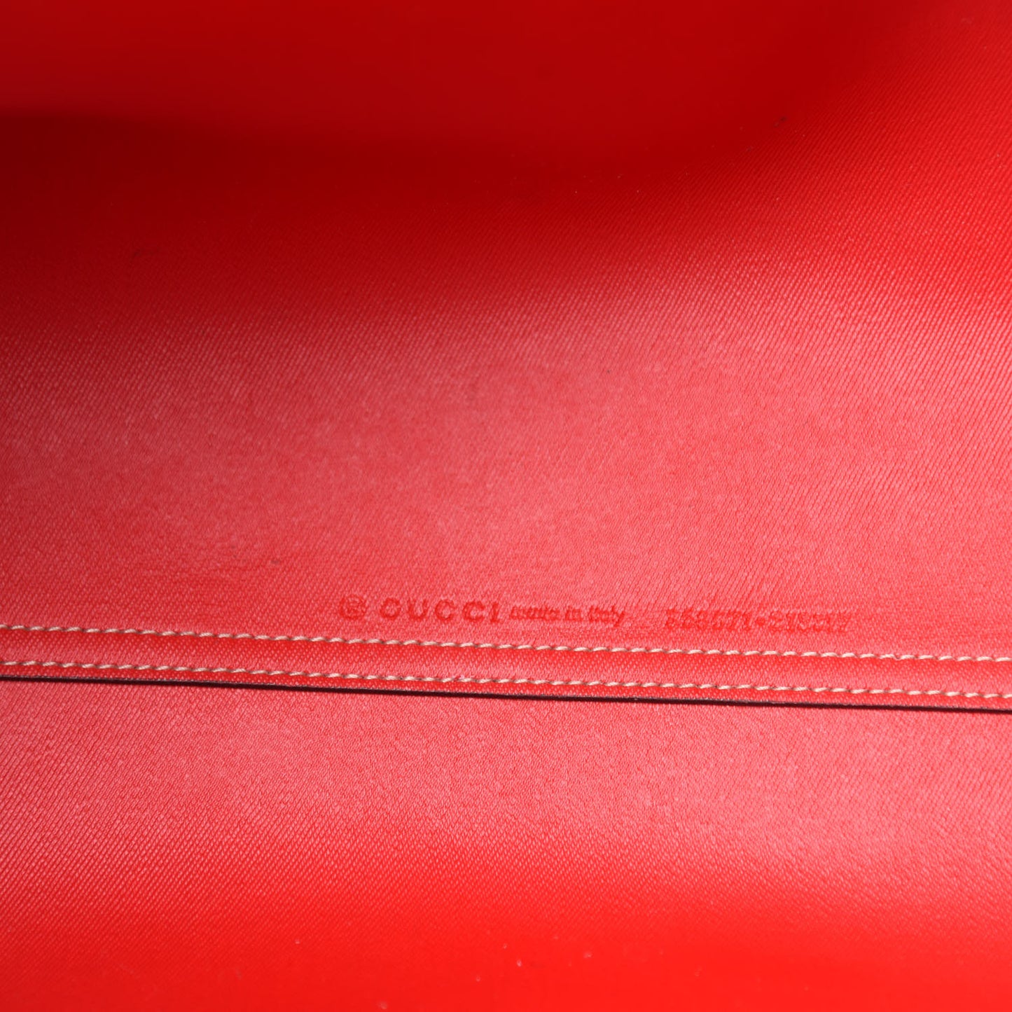 GG Supreme Monogram Large Reversible Tote Beige Red
