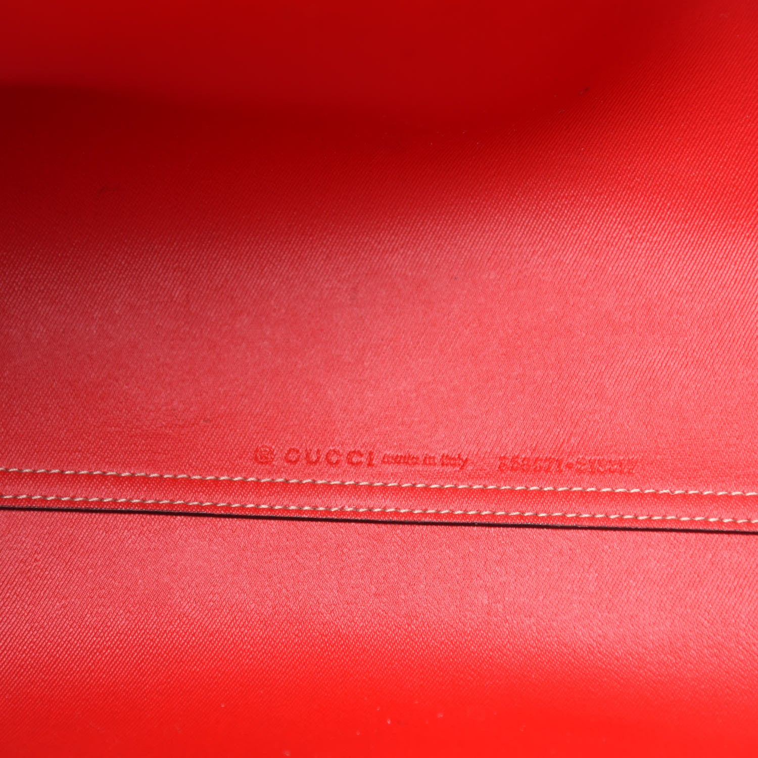 Gucci GG Supreme Monogram Large Reversible Tote Beige Red 9 of 17