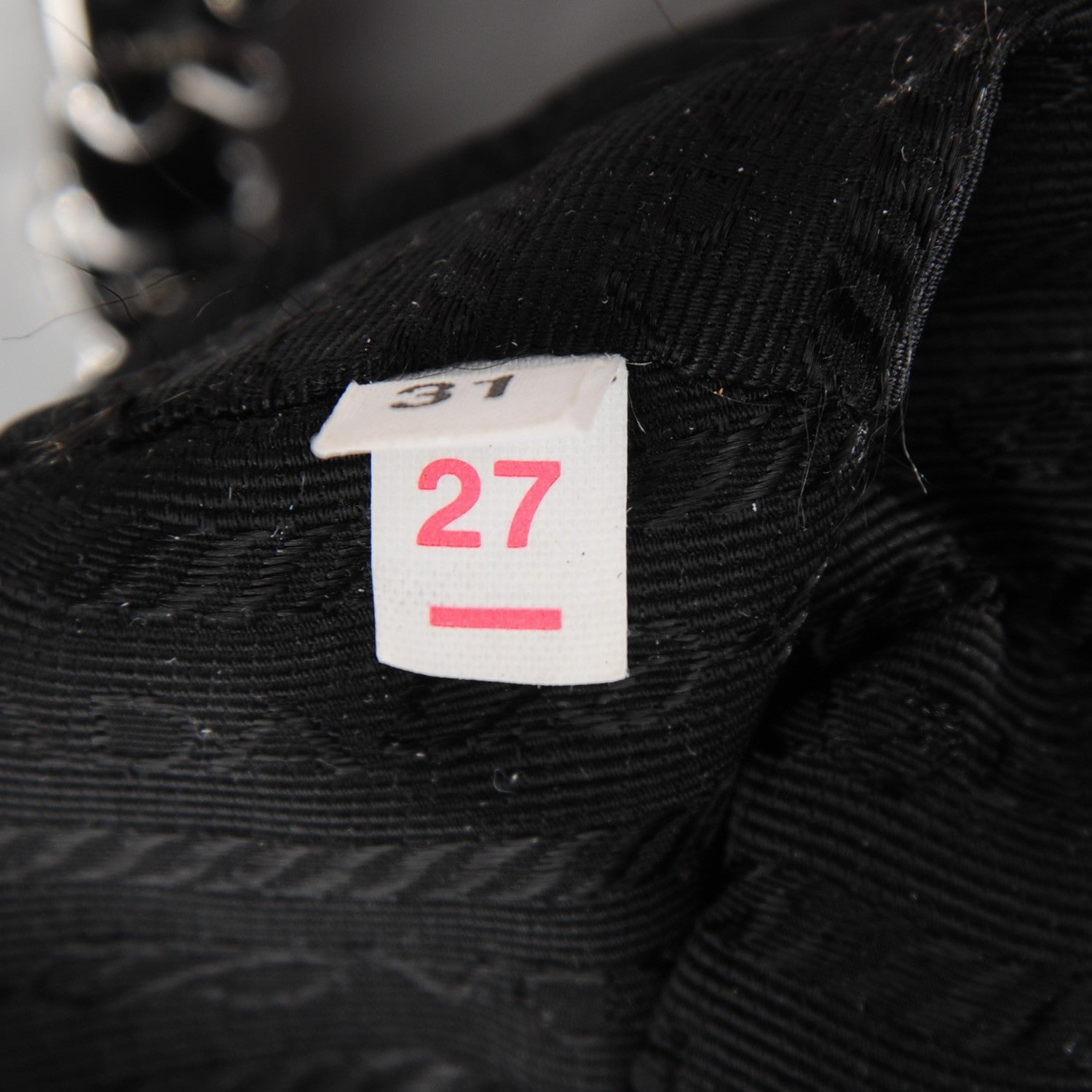 Prada Tessuto Nylon Quilted Pochette Nero Black 8 of 9