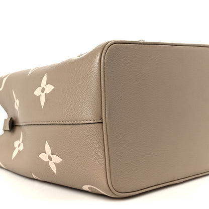 Louis Vuitton Empreinte Monogram Giant Neonoe MM Tourterelle Creme 12 of 13