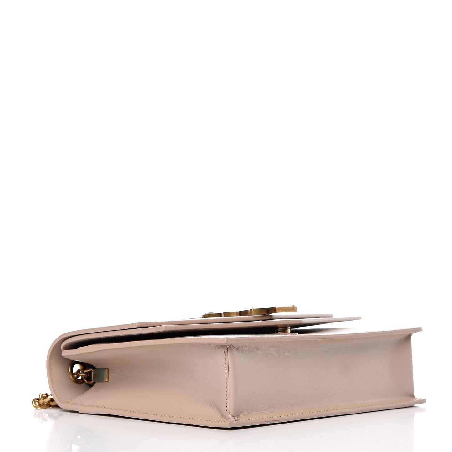 Smooth Calfskin Monogram Medium Sulpice Shoulder Bag Nude