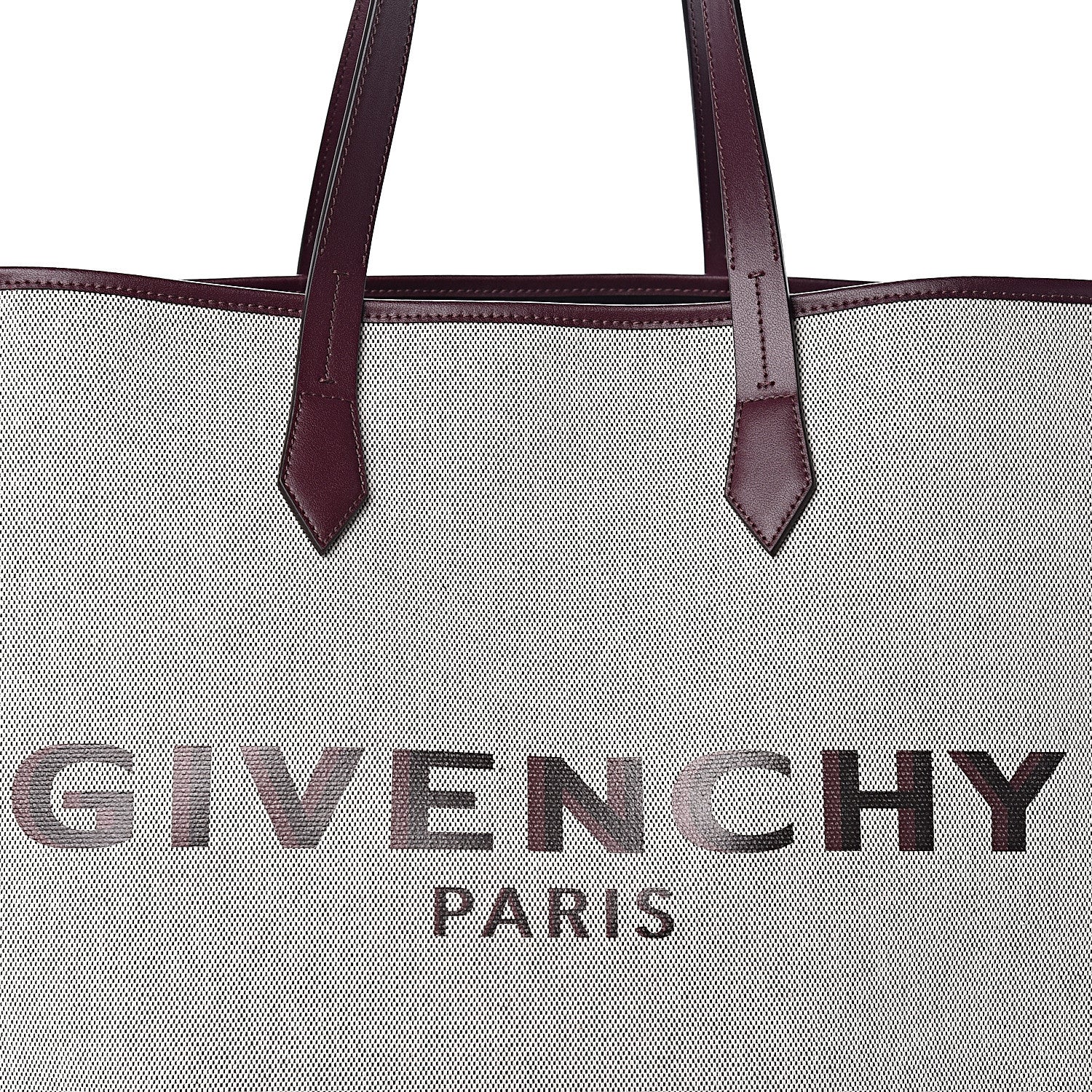 Givenchy Canvas Large Bond Shopper Tote Aubergine 10 of 10