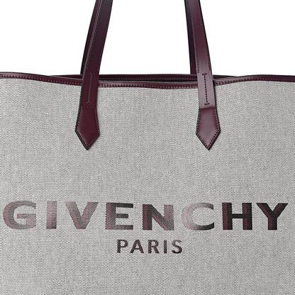 Givenchy Canvas Large Bond Shopper Tote Aubergine 10 of 10