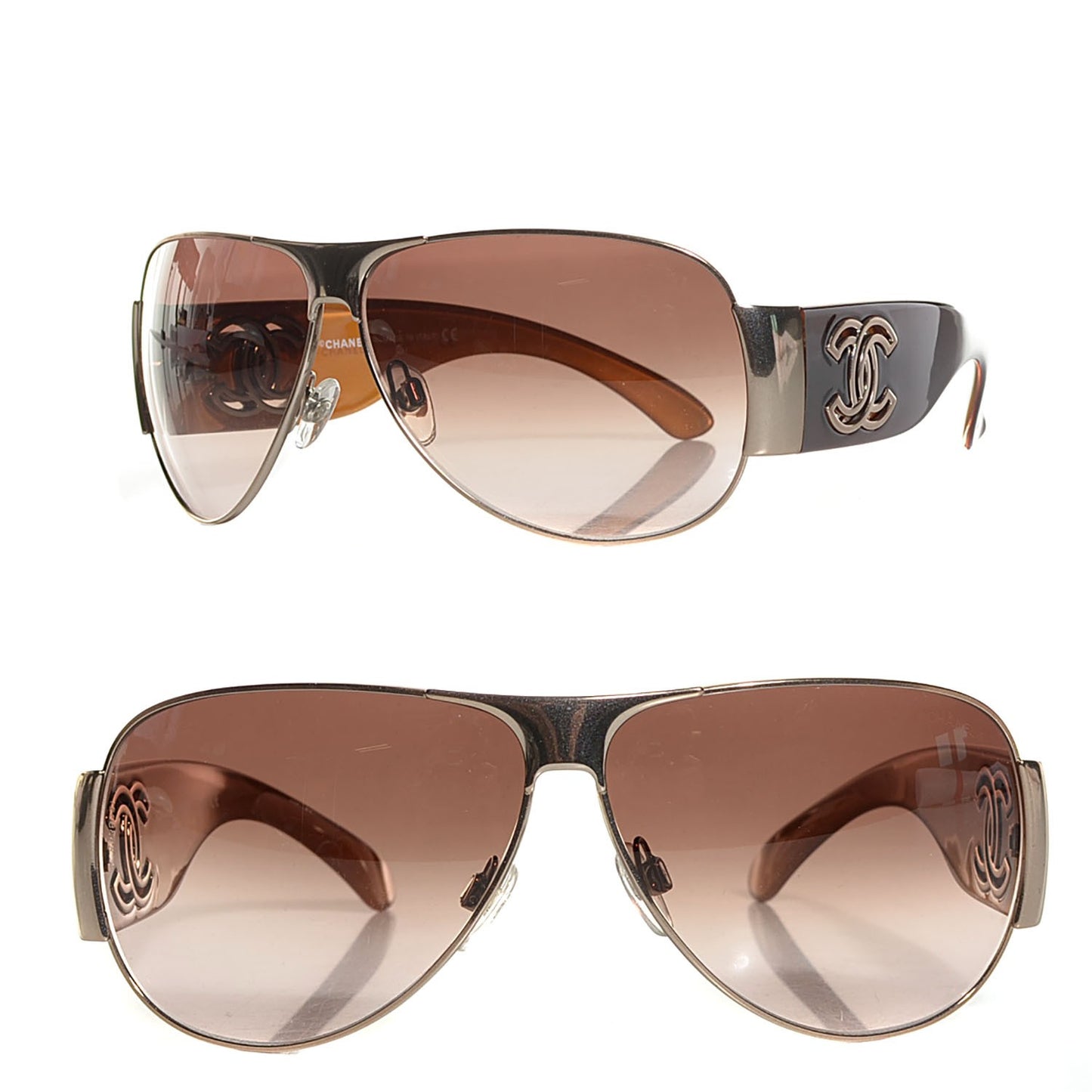 Aviator CC Sunglasses 4153 Brown