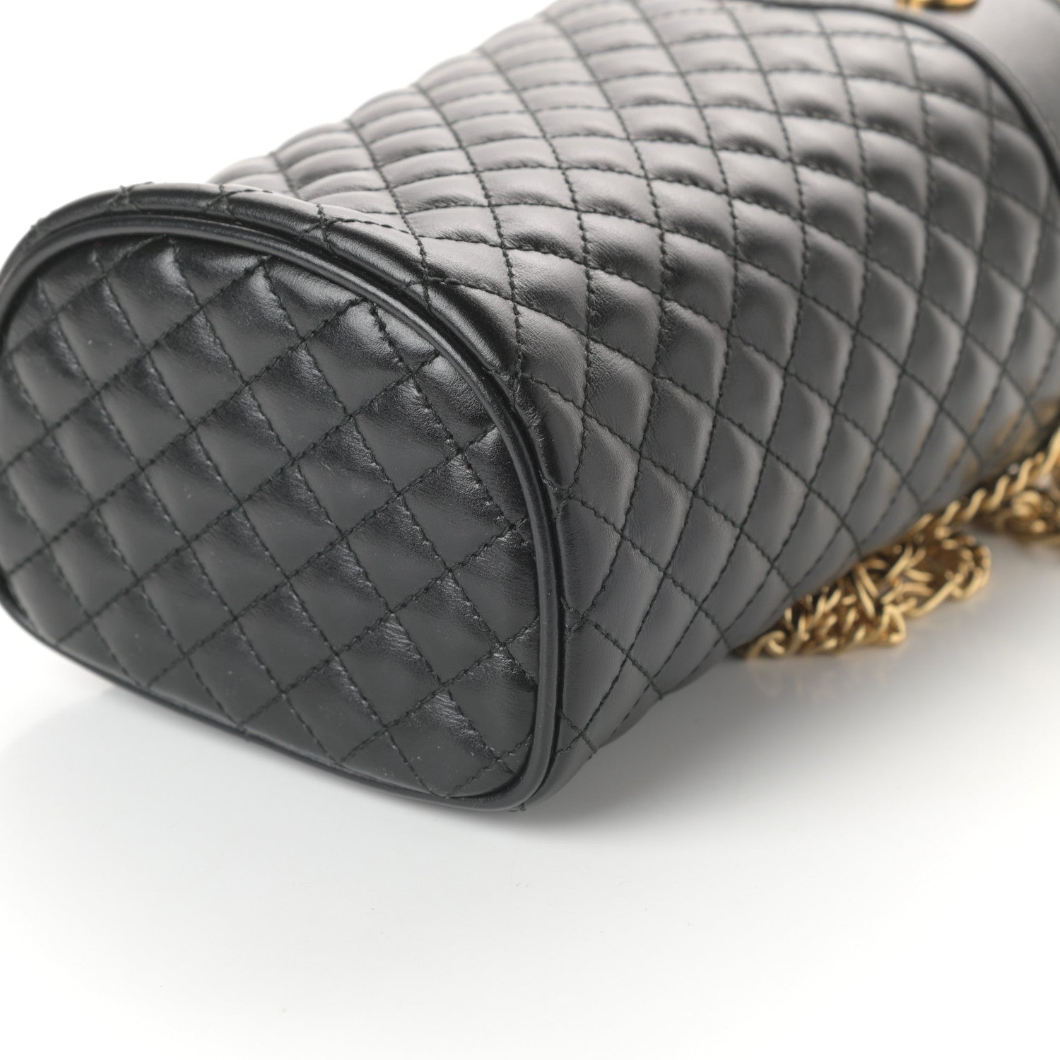 Gucci Calfskin Trapuntata Zumi Belt Bag Black 9 of 9