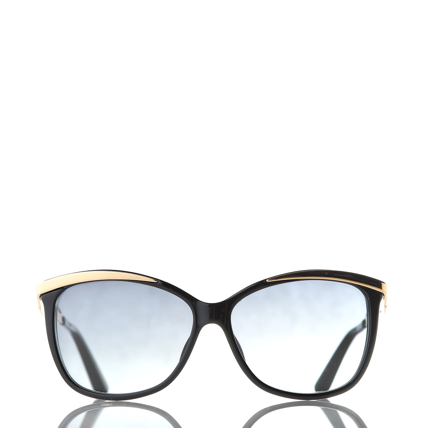 Christian Dior MetalEyes 2 Sunglasses Black Gold 2 of 6