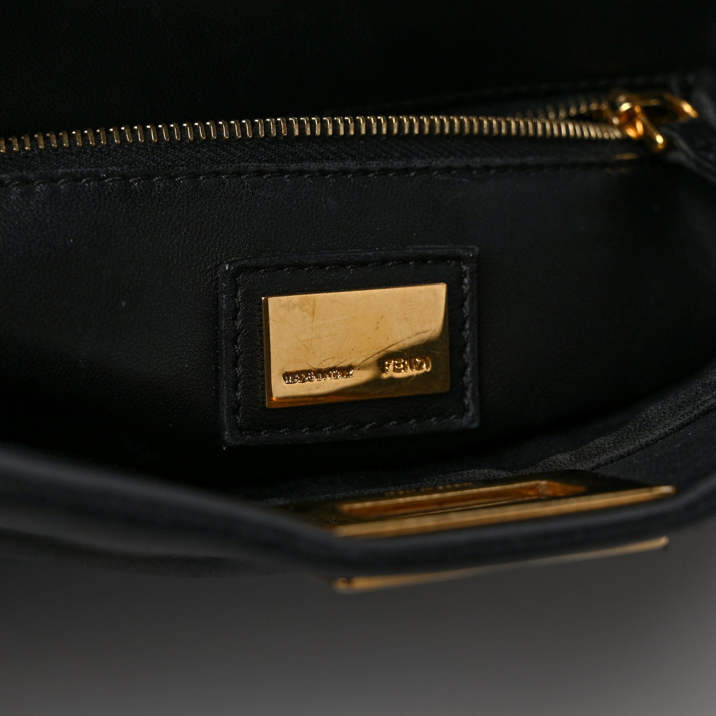 Nappa Mini Peekaboo Iconic Satchel Black