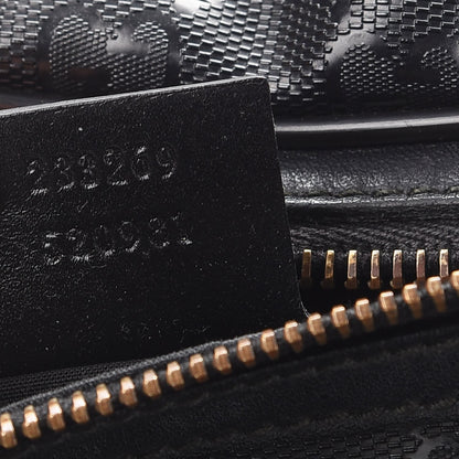 Gucci Imprime Monogram Belt Bag Black 7 of 7