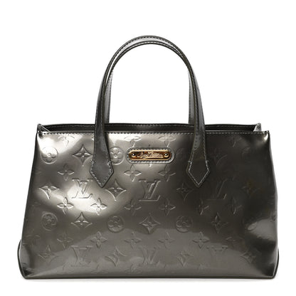 Louis Vuitton Vernis Wilshire PM Gris Art Deco 1 of 6