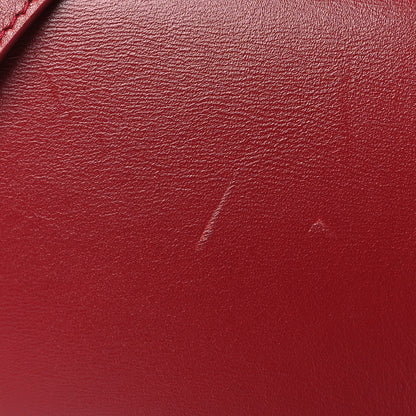 Saint Laurent Smooth Calfskin Carre Satchel Opyum Red 10 of 11