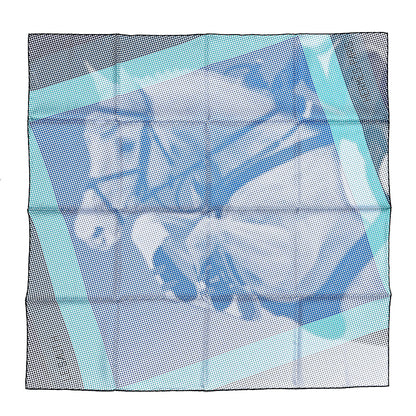 Hermes Silk Le Saut H Scarf 90 1 of 4