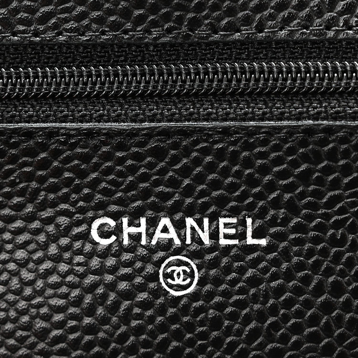 Chanel Caviar Quilted Wallet On Chain WOC Black 6 of 10