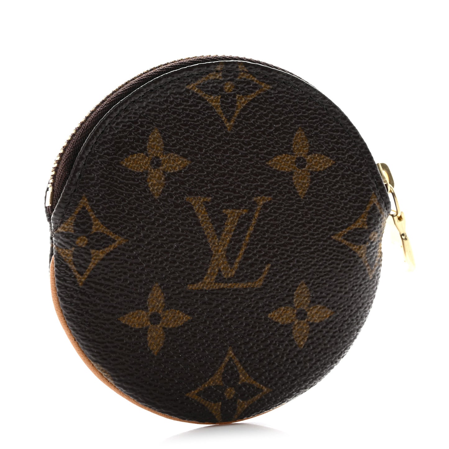 Monogram Round Coin Purse
