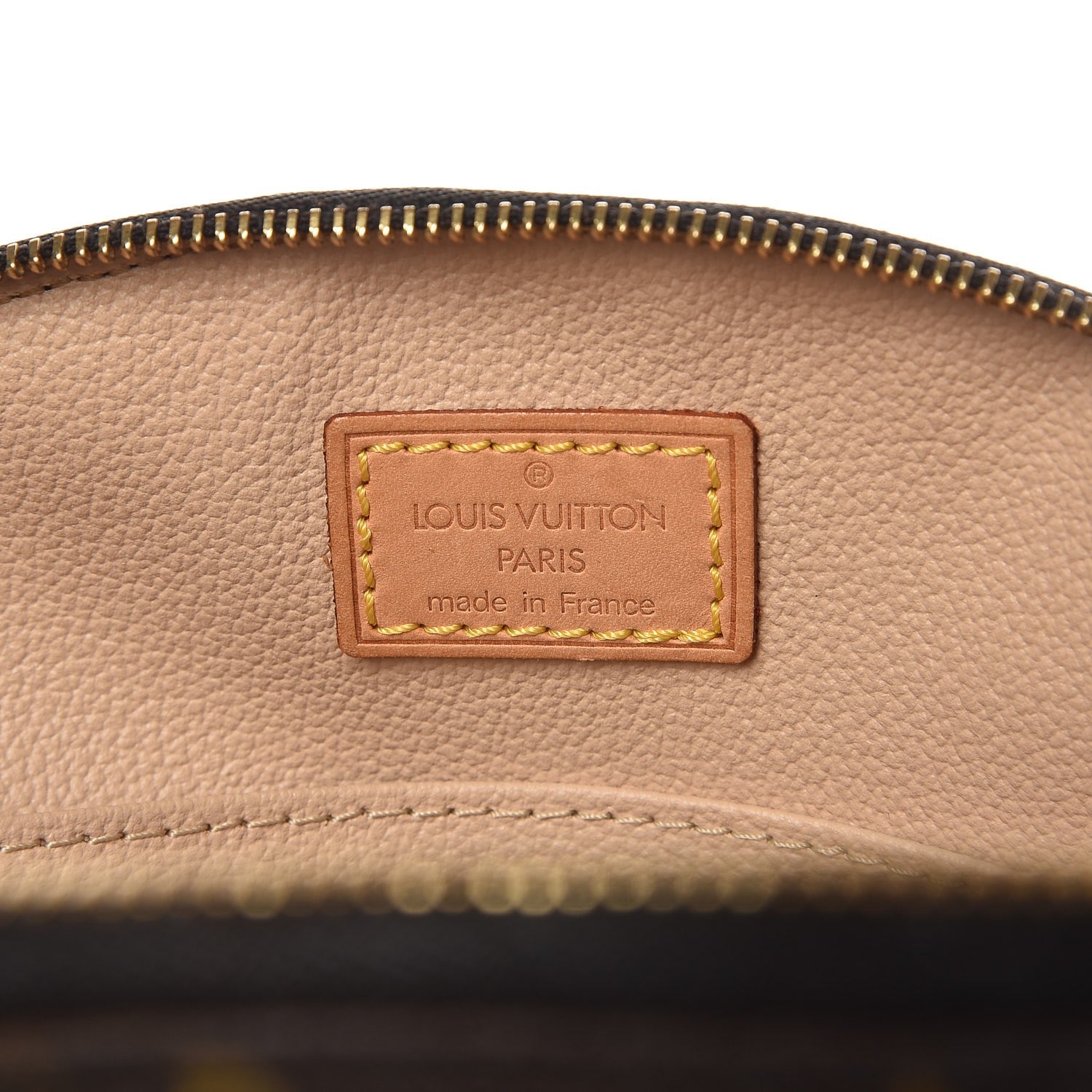 Louis Vuitton Monogram Trousse Demi Ronde 6 of 6