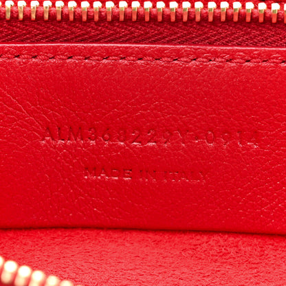 Saint Laurent Calfskin Canvas Small Muse Two Red 7 of 18