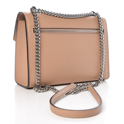 Louis Vuitton Soft Calfskin Mylockme Chain Bag BB Papyrus Creme 3 of 9