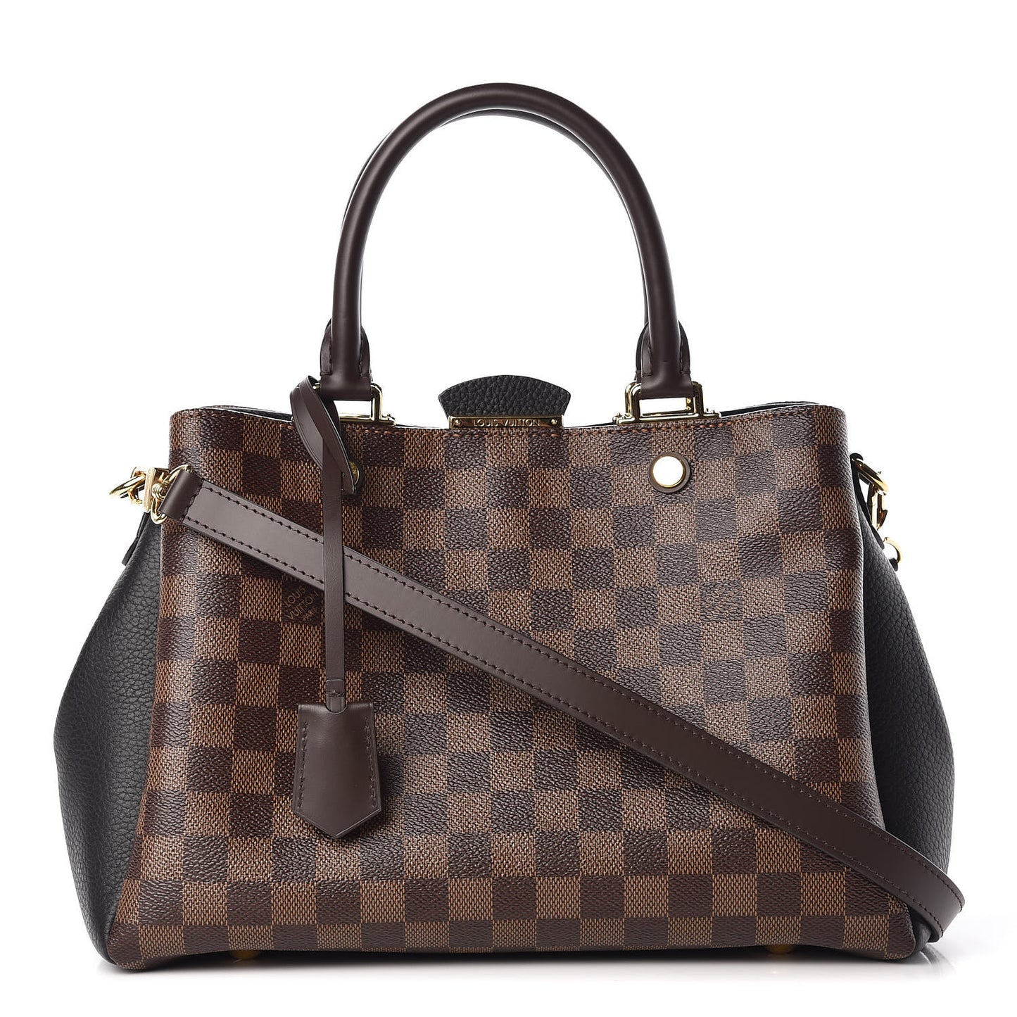 Damier Ebene Cuir Taurillon Brittany Black