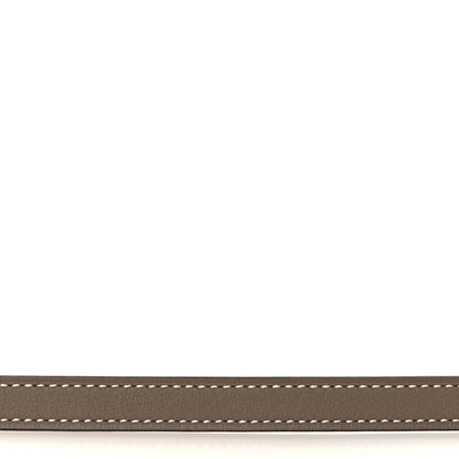 Hermes Epsom Swift 13mm Focus Belt 70 Etoupe White 5 of 6