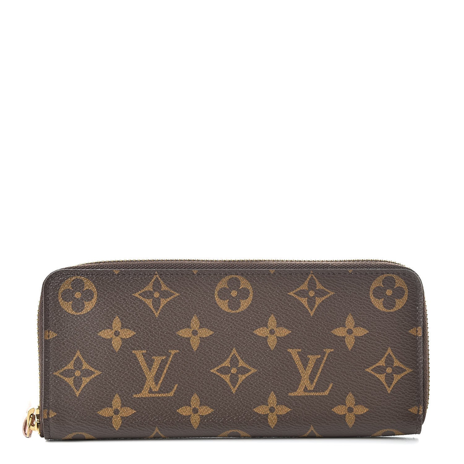 Louis Vuitton Monogram Clemence Wallet Rose Ballerine 1 of 8
