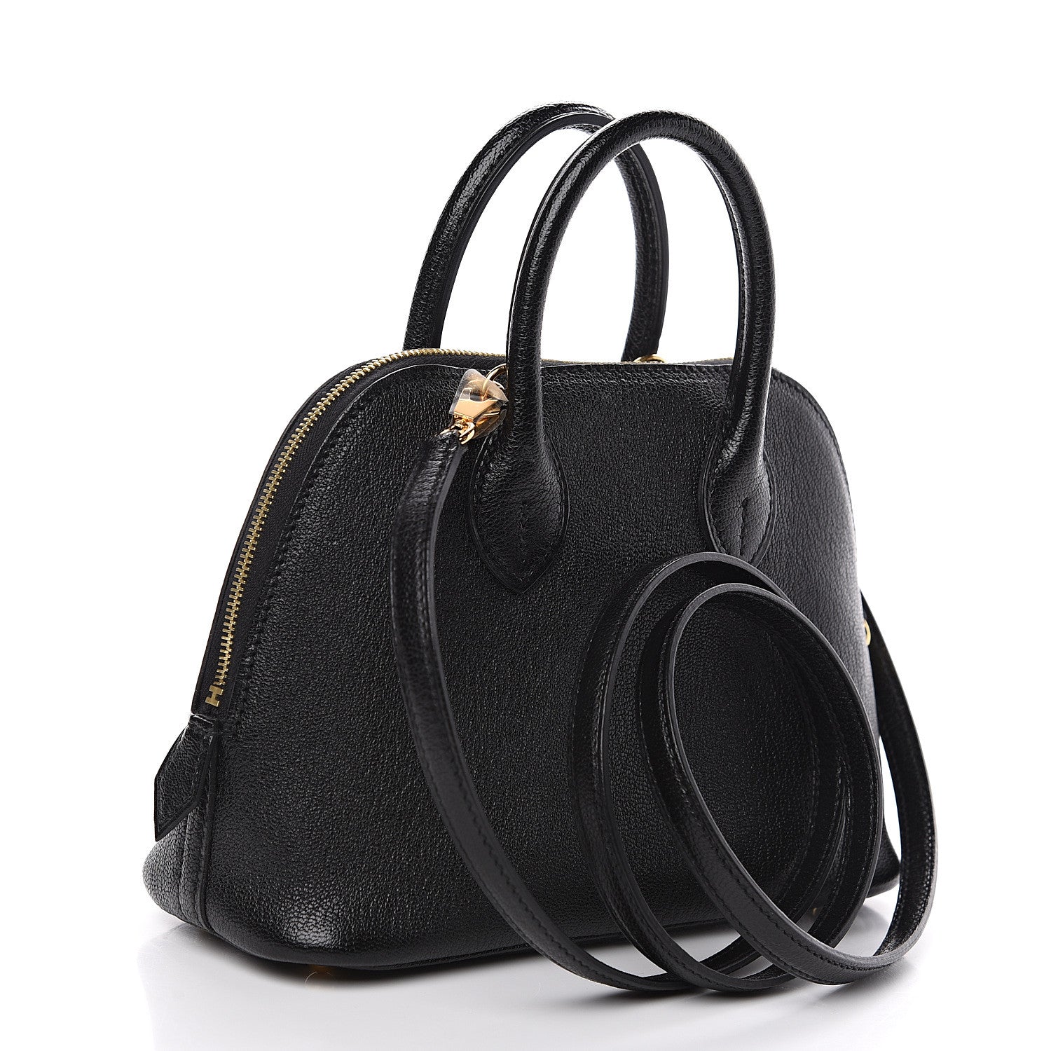 Hermes Chevre Mysore Mini 1923 Bolide Black 2 of 9
