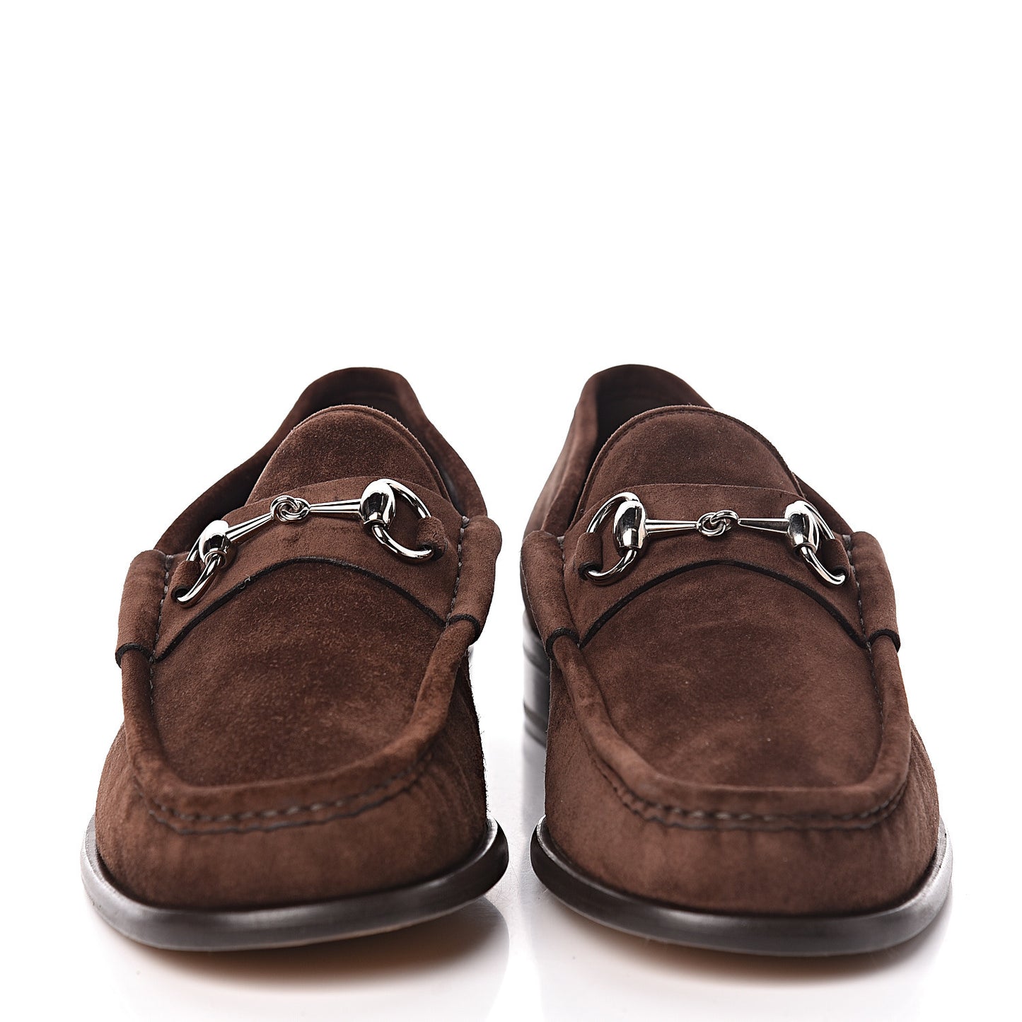 Suede Mens 1953 Horsebit Loafers 8.5 Brown
