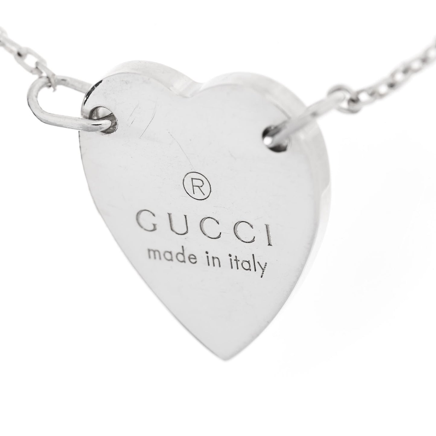 Sterling Silver Trademark Heart Bracelet