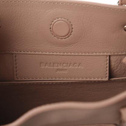 Balenciaga Calfskin Papier Mini A4 Zip Around Tote Beige Desert 5 of 8