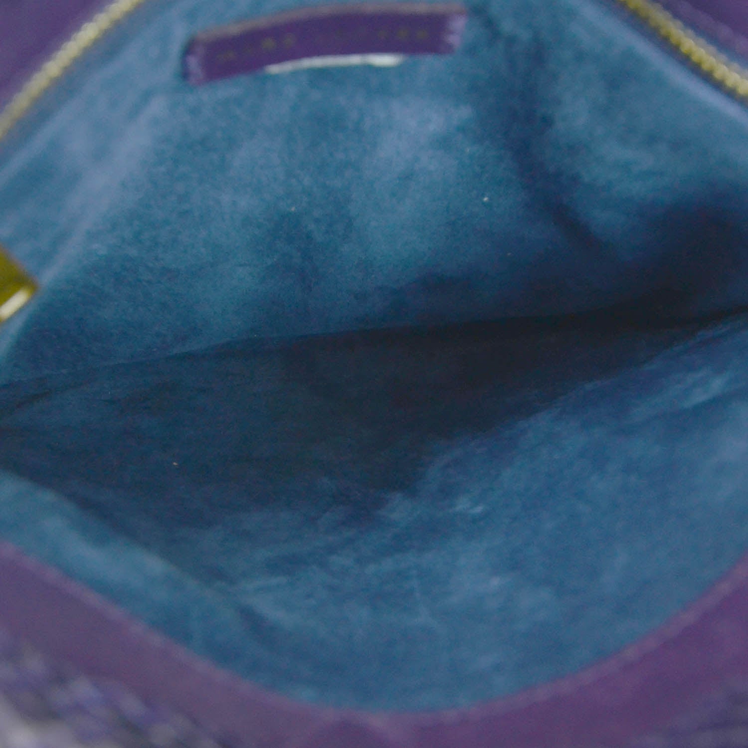 Marc Jacobs Suede and Python Trim Evening Bag Violet 6 of 8