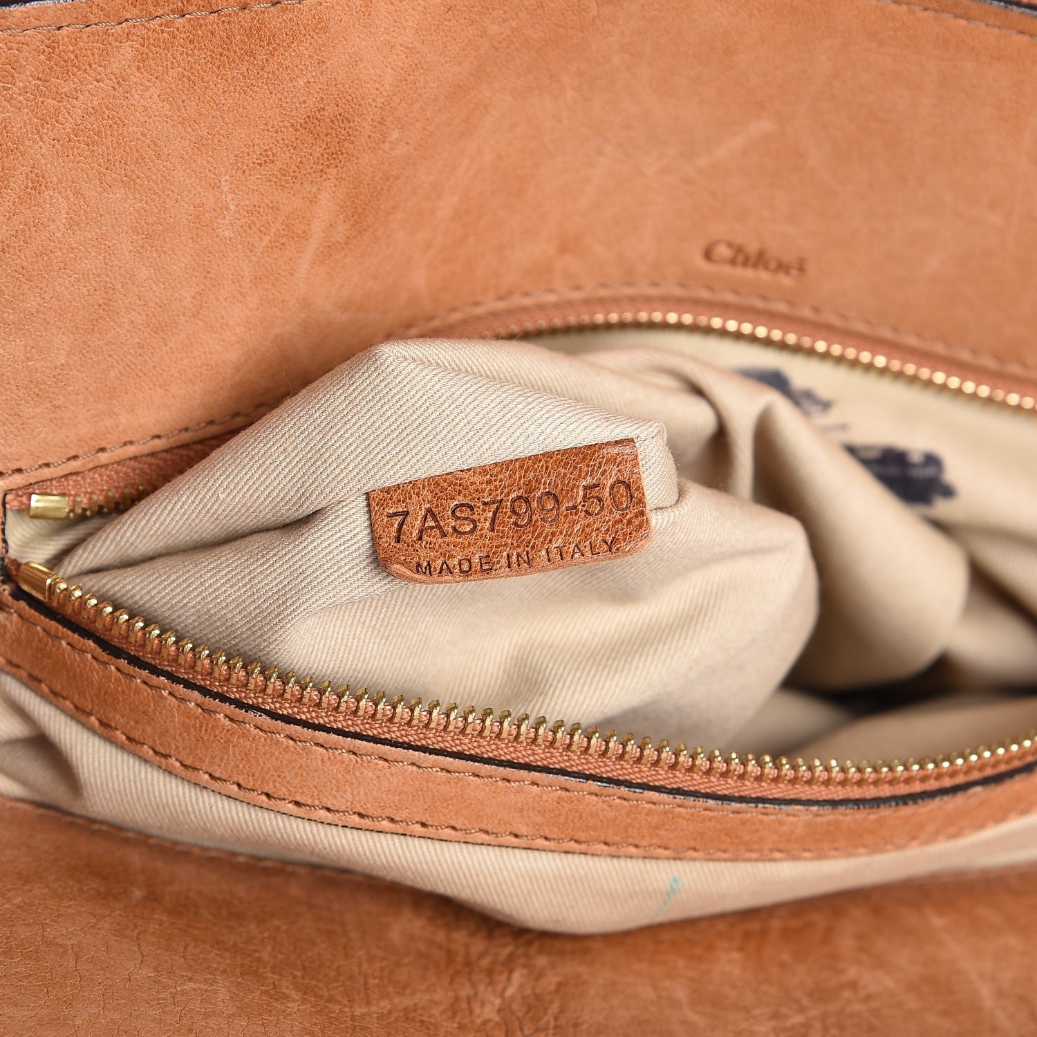 Chloe Lambskin Large Heloise Satchel Gazelle 9 of 31