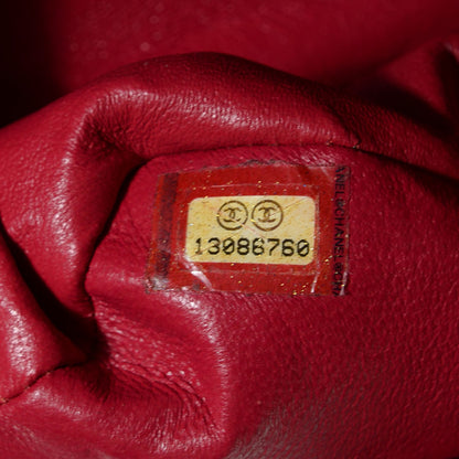 Chanel Lambskin Quilted Medium Double Flap Red 8 of 8