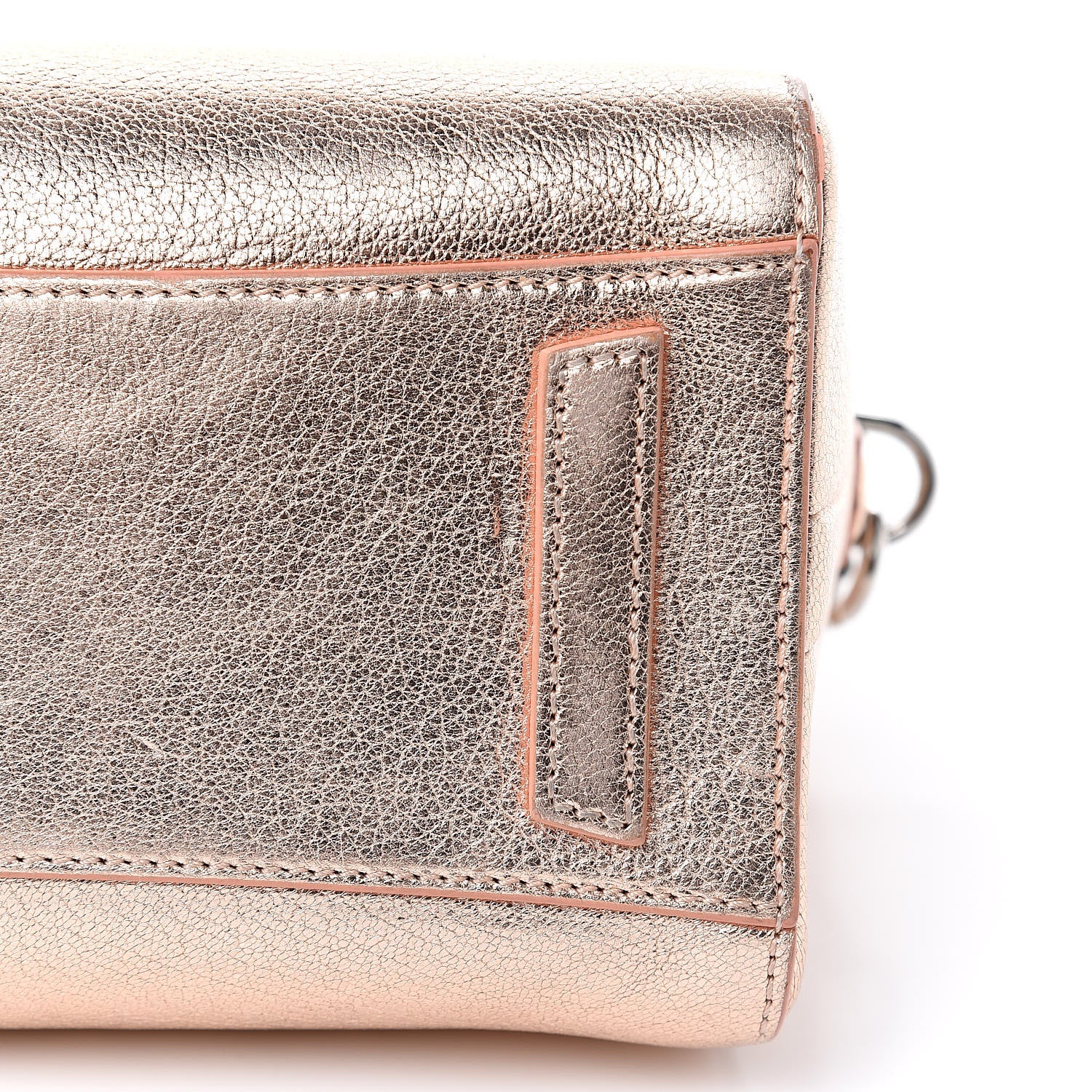 Givenchy Metallic Sugar Goatskin Mini Antigona Light Pink 10 of 21