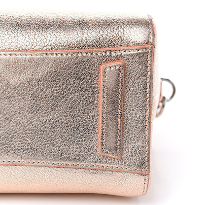 Givenchy Metallic Sugar Goatskin Mini Antigona Light Pink 10 of 21