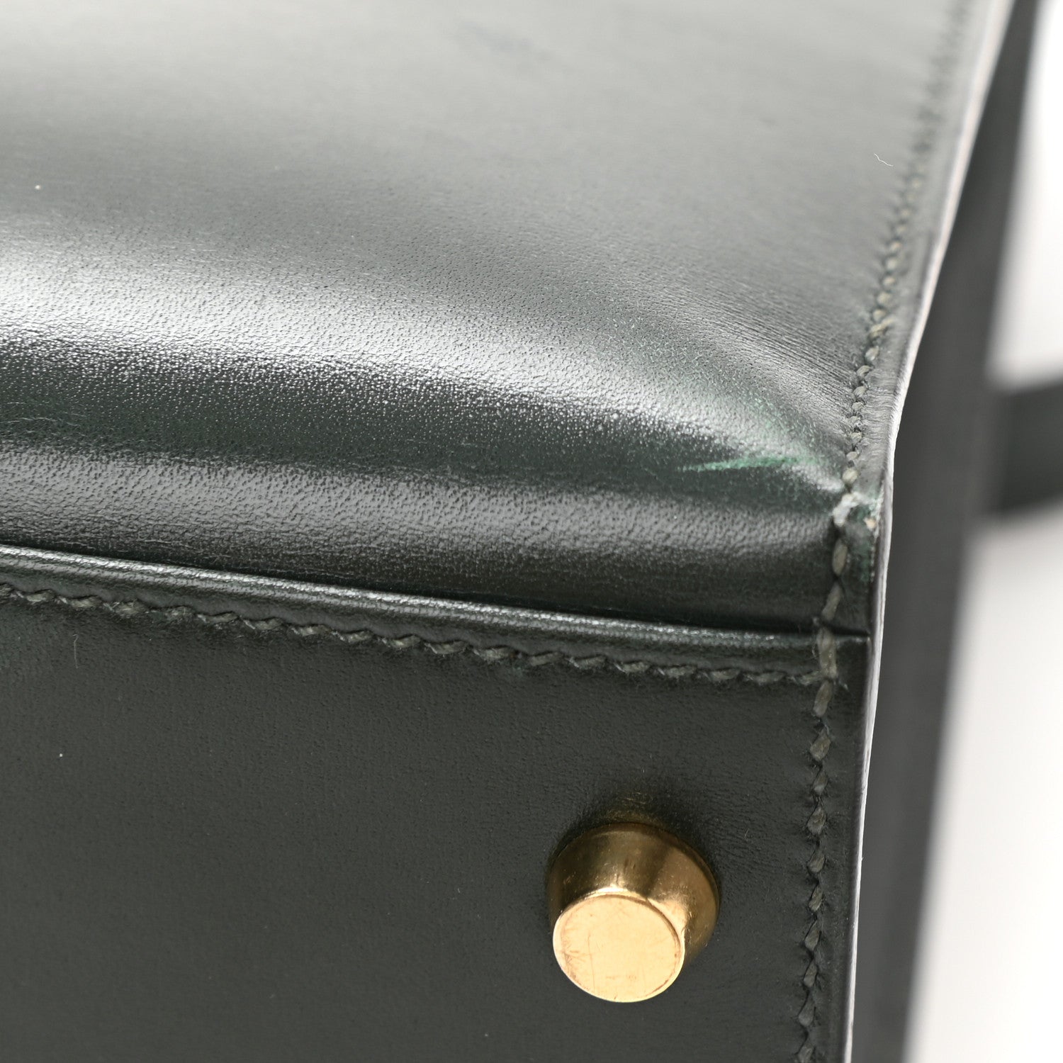 Hermes Box Kelly Sellier 32 Vert Fonce 14 of 16