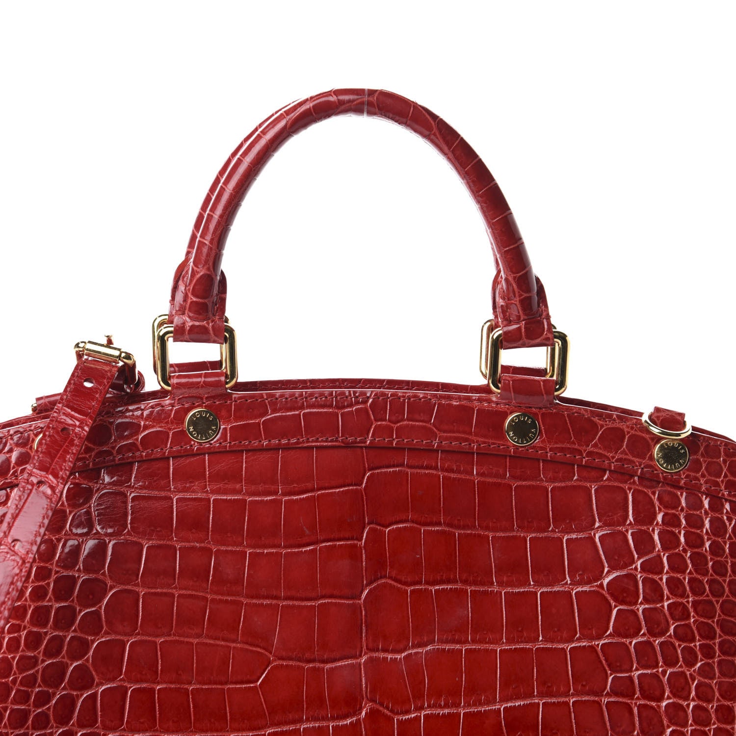 Louis Vuitton Crocodile Brea PM Rouge 9 of 9