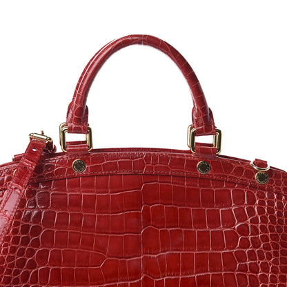 Louis Vuitton Crocodile Brea PM Rouge 9 of 9