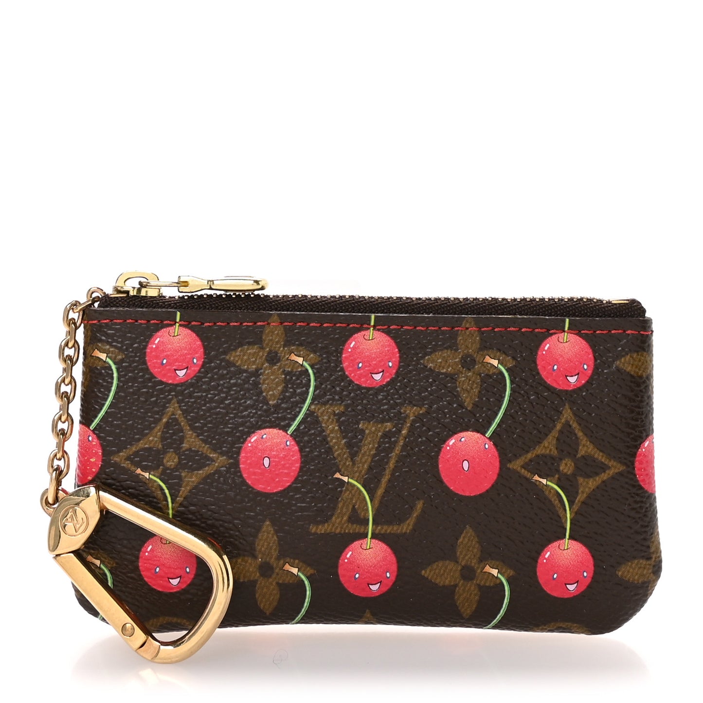 Monogram Cerises Key Pouch