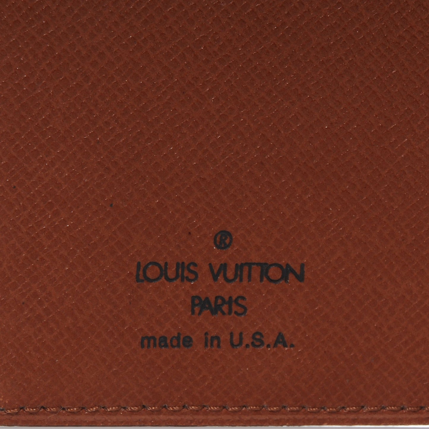 Monogram Mini Agenda Notebook Cover